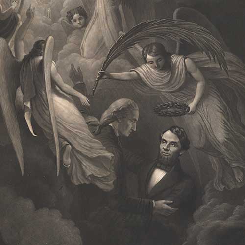 Angels taking Lincoln away