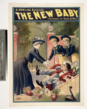 The new baby : a howling success chaperoned by David De Wolf