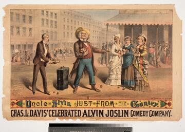 Chas. L. Davis' celebrated Alvin Joslin Comedy Company