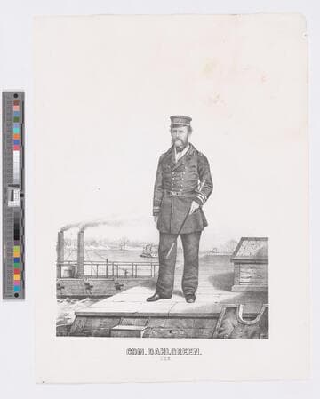 Com. Dahlgreen [sic]. U.S.N