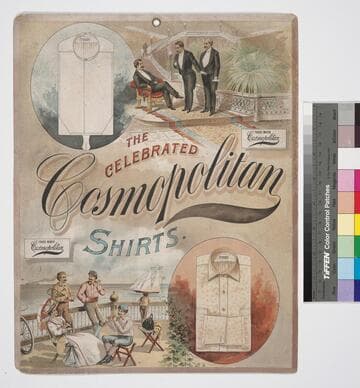 The celebrated cosmopolitan shirts