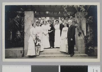 Edward and Netta Payne married at Menlo 11-10-10