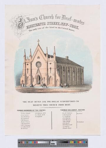 St. Ann's Church for deaf-mutes