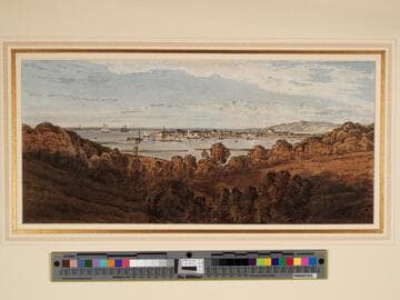 Yarmouth from Freshwater