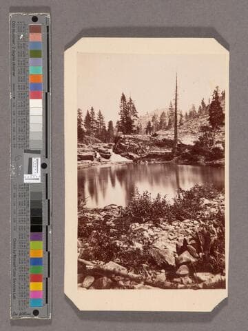 Yuba Cascade and Hieroglyphic Rocks, on the Yuba River, near Crystal Lake