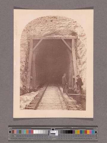South end of San Fernando Tunnel, S.P.R.R., Cal