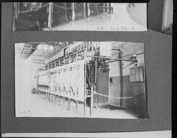 Los Angeles #1 Substation interior