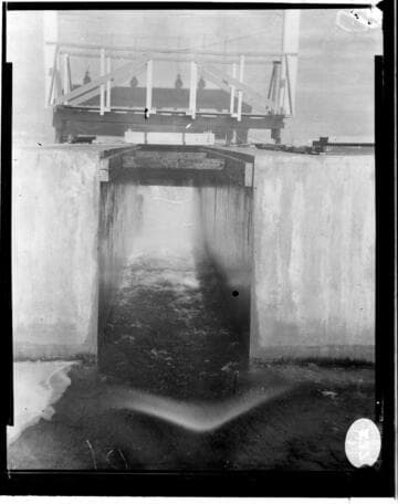 The tailrace at Mill Creek #2 Hydro Plant and Mill Creek #3 Hydro Plant