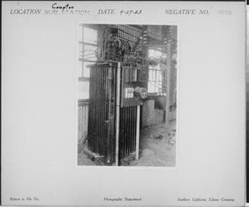 Compton Substation - Interior
