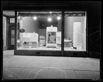 Window display at Torrance Office