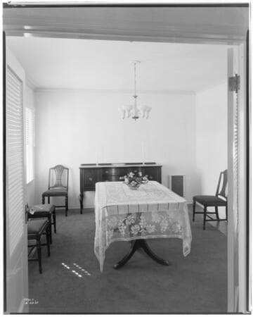 H2.6 - Home Dining Room - All Electric Home of L. W. Crosby