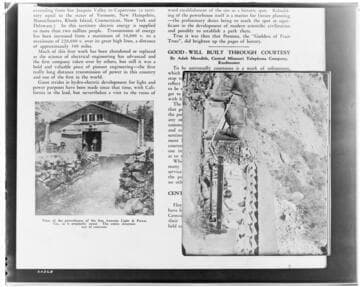 Copy of old photo of San Antonio Power House