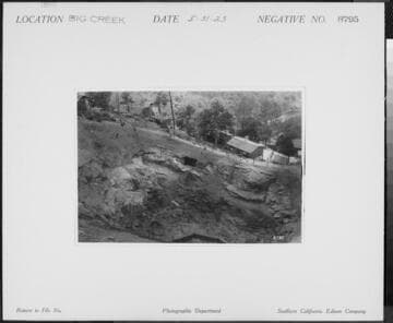 Big Creek Powerhouse #3 - Tunnel 3, excavation