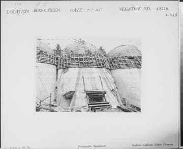 Big Creek, Florence Lake Dam