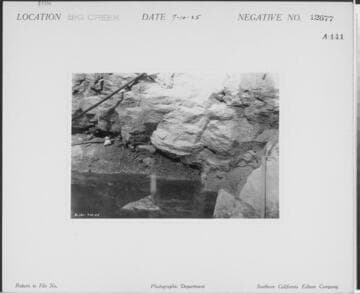 Big Creek, Florence Lake Dam