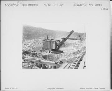 Big Creek, Florence Lake Dam