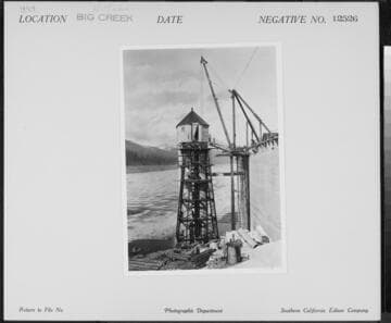 Big Creek Huntington Lake Dams