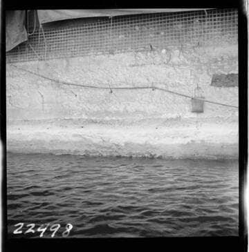 Big Creek, Huntington Lake Dams - Dam 1 Upstream face