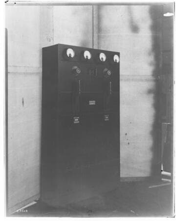 Rector Substation - interior