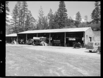 Big Creek - Mammoth Pool - Shop maintenance building
