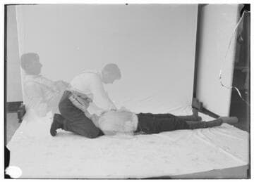 A1.7 - "Safety First" - Artificial respiration, all positions on back  [First