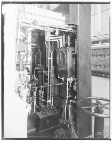 Long Beach Steam Station, Plant #3 - Back of Gauge Board