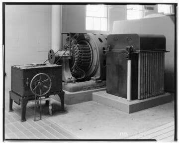 Long Beach Steam Station, Plant #3 - Fan Room - auto control