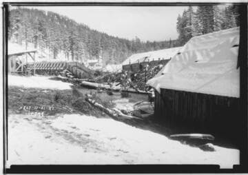 Big Creek, Florence Lake Dam