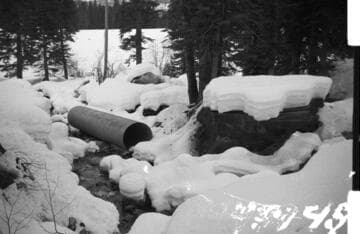 Portal Powerhouse - east erosion to road