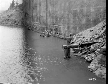 Big Creek, Huntington Lake Dams