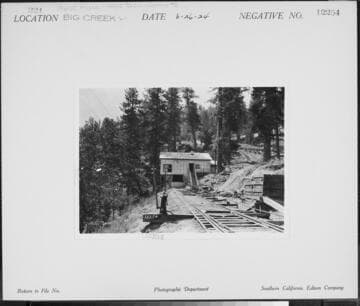 Big Creek PH#2 - Hoist House - West Portal