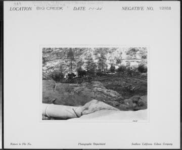 Big Creek Powerhouse #8 - Penstock #8 failure