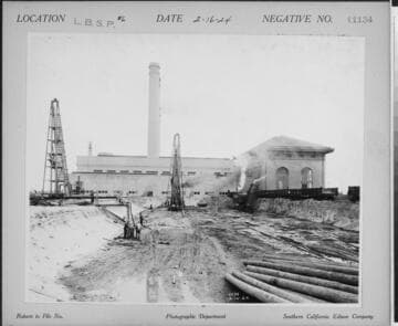 Long Beach Steam Station, Plant #2 - Excavation