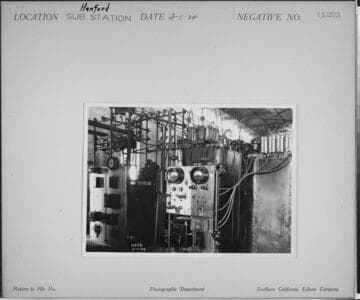 Hanford Substation - Interior