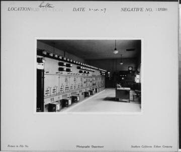 Colton Substation - Interior