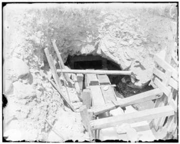Tunnel construction on Mill Creek #3 Hydro Plant line