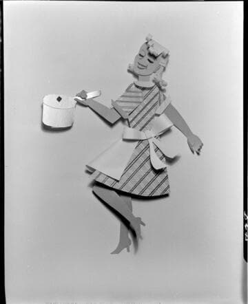 Cut outs for evaporative cooler ads