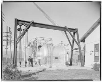 San Antonio Substation - Condenser - close-up