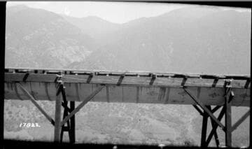 Tule River - Rebuilding Flume Line