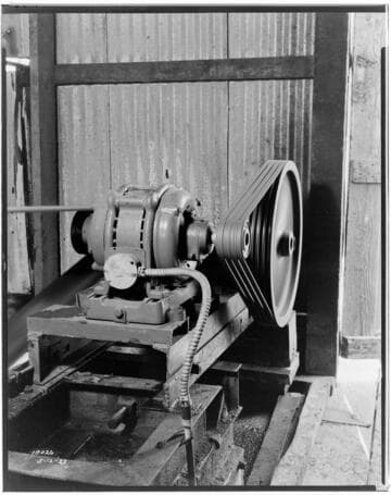 O1 - Oil Wells & Equipment - Electric motor on Pump