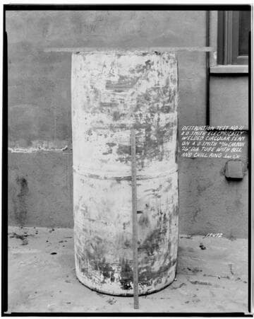 T2 Testing - Destruction test #11 - welded circular seam