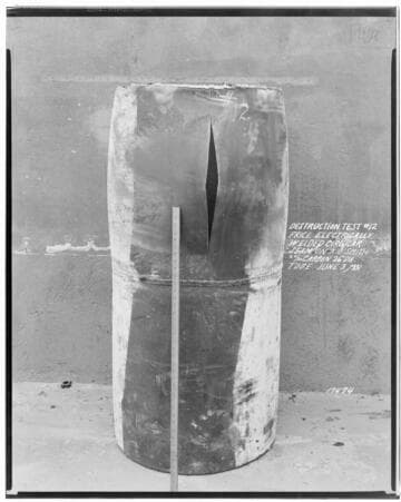 T2 Testing - Destruction test #12 - Price electrically welded circular seam