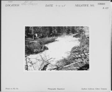 Big Creek, Florence Lake Dam