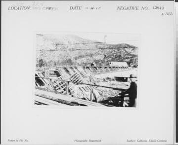 Big Creek, Florence Lake Dam