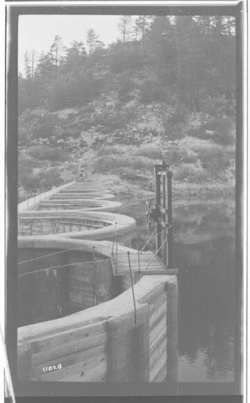 Power Producers - Not SCE - Bear Valley Dam Top of Big Bear Dam