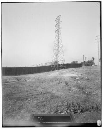 Miscellaneous Transmission - Erecting tower at Los Angeles #3