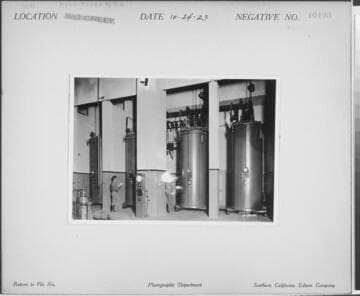 Kern River No. 3 - Powerhouse interior