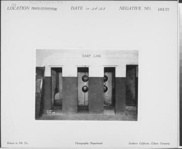 Kern River No. 1 - Powerhouse interior