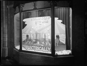 General Office display window