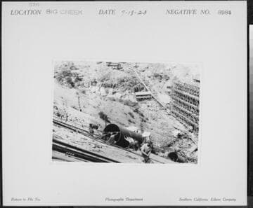 Big Creek Powerhouse #3 - Penstock #3